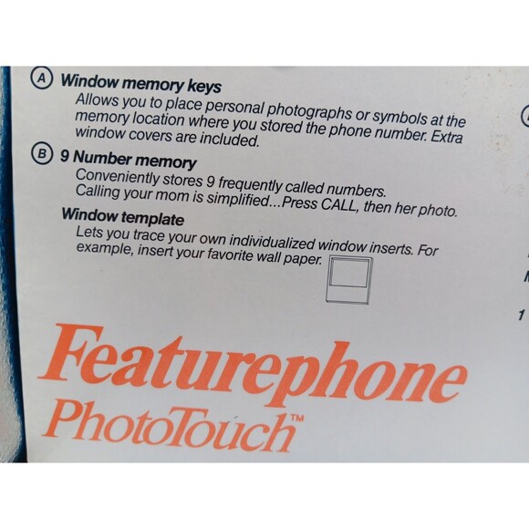 Vintage Northwestern Bell Phones Photo Touch Granny Core Large Numbers #53011 - Picture 11 of 13